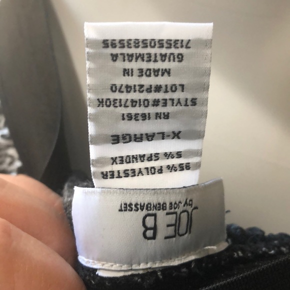 Black and white diamond design skirt - Picture 2 of 3